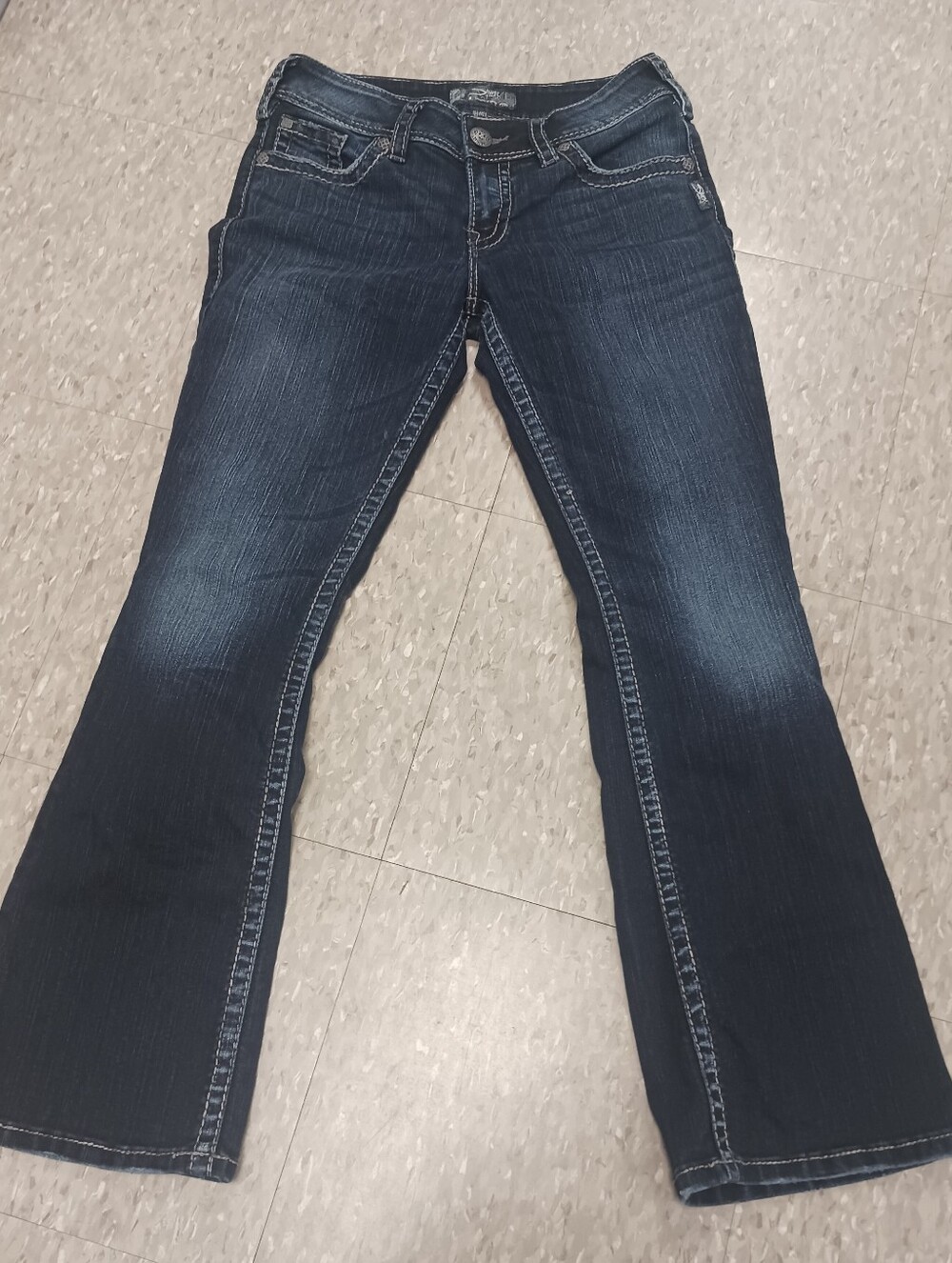 Silver Jeans Suki Surplus Womens Size W28xL30 Westernware  Bootcut